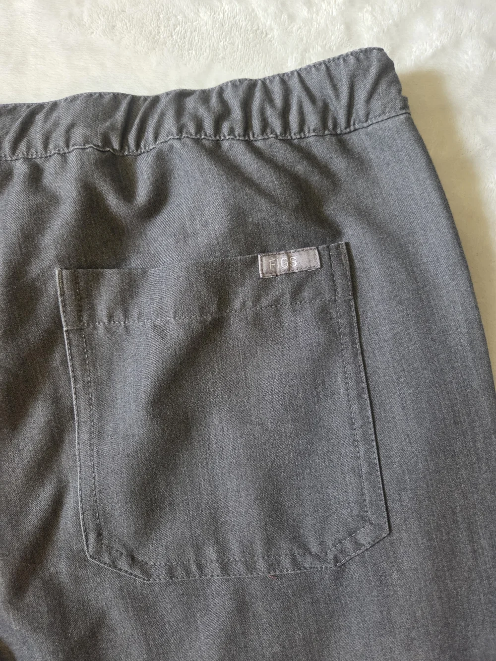 FIGS Mens Cairo Cargo Scrub Pants Graphite Gray Technical Collection Size S